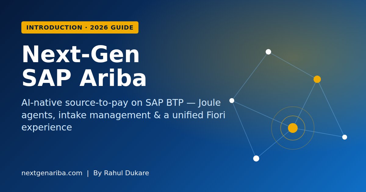 Next-Gen SAP Ariba: Features, AI Agents & Migration